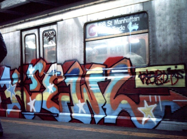 Eric Haze New York Subway Graffiti