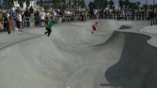 カリフォルニア・ベニスビートのスケートパーク